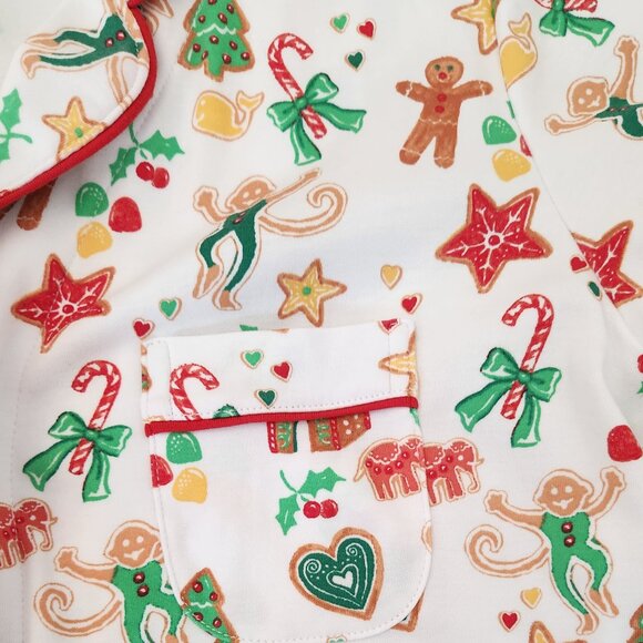 Roller Rabbit Gingerbread Party Pajamas Set - XS - Picture 13 of 15